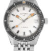 BIFORA "SKIN DIVER" White Dial on Stainless Steel Bracelet