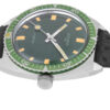 1126 b BIFORA Gents´Stainless Steel Divers´ Watch with Green Dial & Bezel