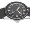 BIFORA "SKIN DIVER" Black Dial on Original "Tropic" Rubber Bracelet