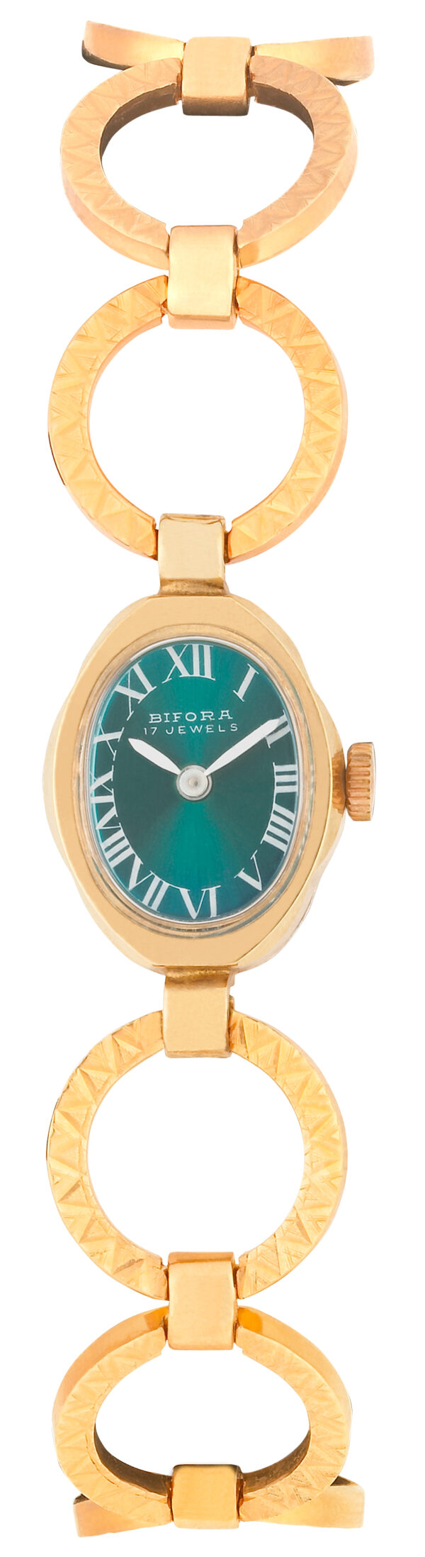 BIFORA Ladies´ Wristlet with Green Dial