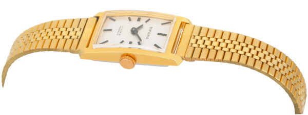 PARAL b new BIFORA Ladies´ Wristlet with Silver-White Dial