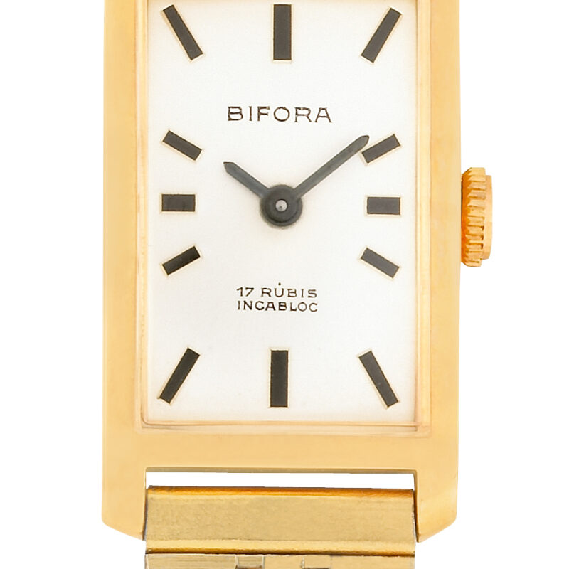 PARAL new BIFORA Ladies´ Wristlet with Silver-White Dial