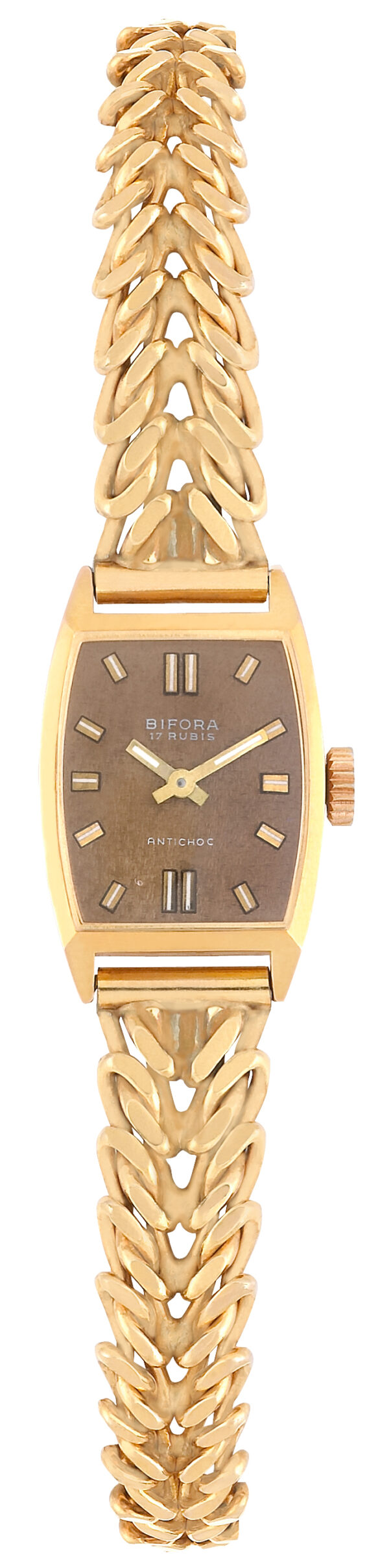 w212r new BIFORA Ladies´ Wristlet with Brown Dial