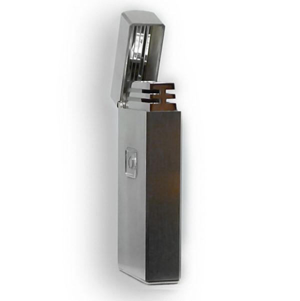 IMG_4770 COLIBRI LIGHTER - SENSATRON SILVER