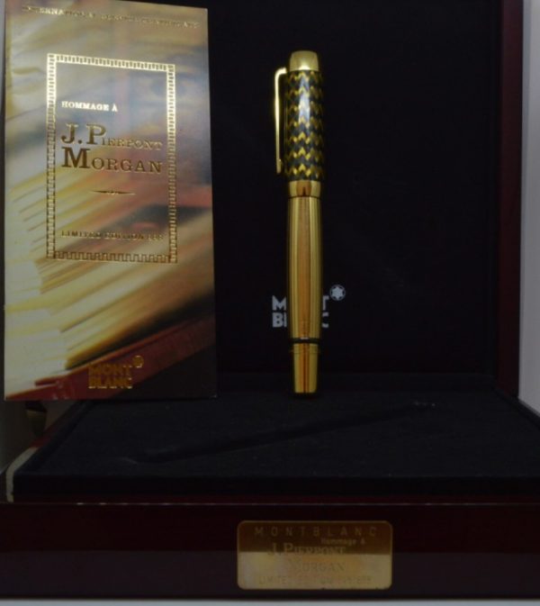 MONTBLANC - J.P. MORGAN LIMITED EDITION, PATRON OF THE ARTS 888 SERIES FOUNTAIN PEN