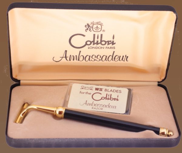 IMG_4792 COLIBRI - CLASSIC RAZOR AMBASSADEUR GOLD/BLACK