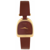 WITTNAUER Gold Plated Wristwatch designed by Georges Claude with Leather Texture Dial (W9900Y)