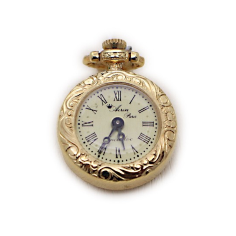 Screenshot 2025-07-23 at 20.12.04 AIRIN Pocket Watch with Gilt Dial and Roman Numerals (A-131915)
