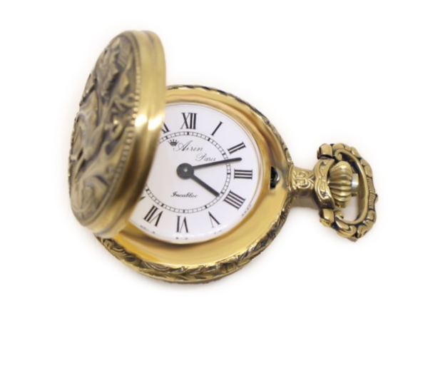 Screenshot 2025-07-24 at 11.22.58 AIRIN Pocket Watch (Savonette-Style) with White Dial and Roman Numerals (A-148651)