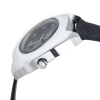 CROWN Oval Shaped Plated Wristwatch with Dark Grey Dial (C630/3)