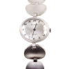 JEAN D'AUTEUIL Retrofuturistic Ladies´ Wristwatch with Silvered Dial (JDA-55C/1)