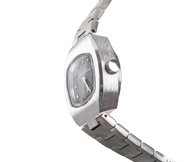 JEAN D'AUTEUIL Plated Ladies´ Wristwatch with Grey Dial and Applied Indices (JDA-51S/2)