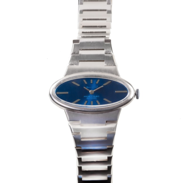 Screenshot 2025-07-24 at 14.42.15 JEAN D'AUTEUIL Retrofuturistic Oval Ladies´ Wristwatch with Blue Dial (JDA -54O/3)
