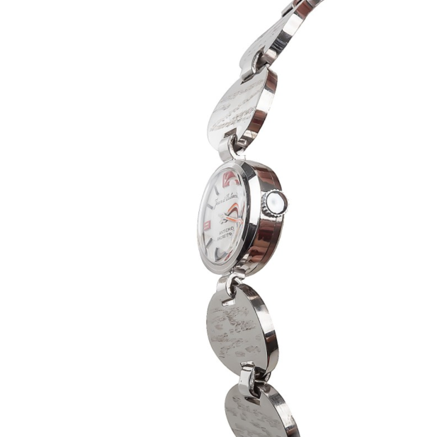 Screenshot 2025-07-24 at 14.51.20 JEAN D'AUTEUIL Retro-Styled Ladies´ Wristwatch with Silvered Dial and Red Applied Arabic Numerals (JDA-50C/1A)