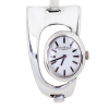 Screenshot 2025-07-24 at 15.22.49 JEAN D'AUTEUIL Futuristic Ladies´ Wristwatch "Dalí II" with Silvered Dial and Arabic Numerals (JDA-60/1A)