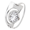 Screenshot 2025-07-24 at 15.22.58 JEAN D'AUTEUIL Futuristic Ladies´ Wristwatch "Dalí II" with Silvered Dial and Arabic Numerals (JDA-60/1A)
