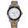 LE MONDE Bicolor Divers´ Watch with White Dial and Black Bezel (3491BIC/21)