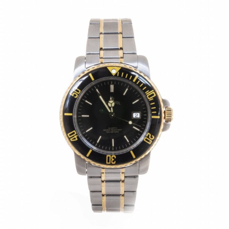 Screenshot 2025-07-24 at 18.54.06 LE MONDE Bicolor Divers´ Watch with Black Dial and Black Bezel (3189BIC/22)