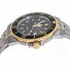 LE MONDE Bicolor Divers´ Watch with Black Dial and Black Bezel (3189BIC/22)