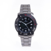 LE MONDE Divers´ Watch with Black Dial and Black Bezel with red & white markings (3199ACC/22)
