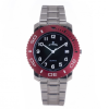 Screenshot 2025-07-24 at 23.23.55 LE MONDE Divers´ Watch with Black Dial and Burgundy Bezel with black & white markings (3199ACC/52)