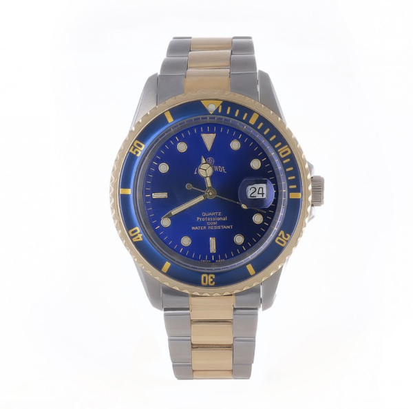Screenshot 2025-07-24 at 23.25.53 LE MONDE Bicolor Divers´ Watch with Blue Dial and Blue Bezel (3491BIC/33)