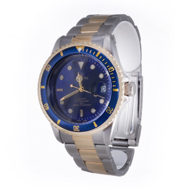 Screenshot 2025-07-24 at 23.25.58 LE MONDE Bicolor Divers´ Watch with Blue Dial and Blue Bezel (3491BIC/33)