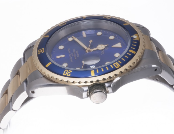 Screenshot 2025-07-24 at 23.26.05 LE MONDE Bicolor Divers´ Watch with Blue Dial and Blue Bezel (3491BIC/33)