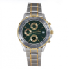 Screenshot 2025-07-24 at 23.39.01 LE MONDE Bicolor Divers´ Chronograph with Green Dial & Golden Accents and a Steel Bezel (5272BIC)