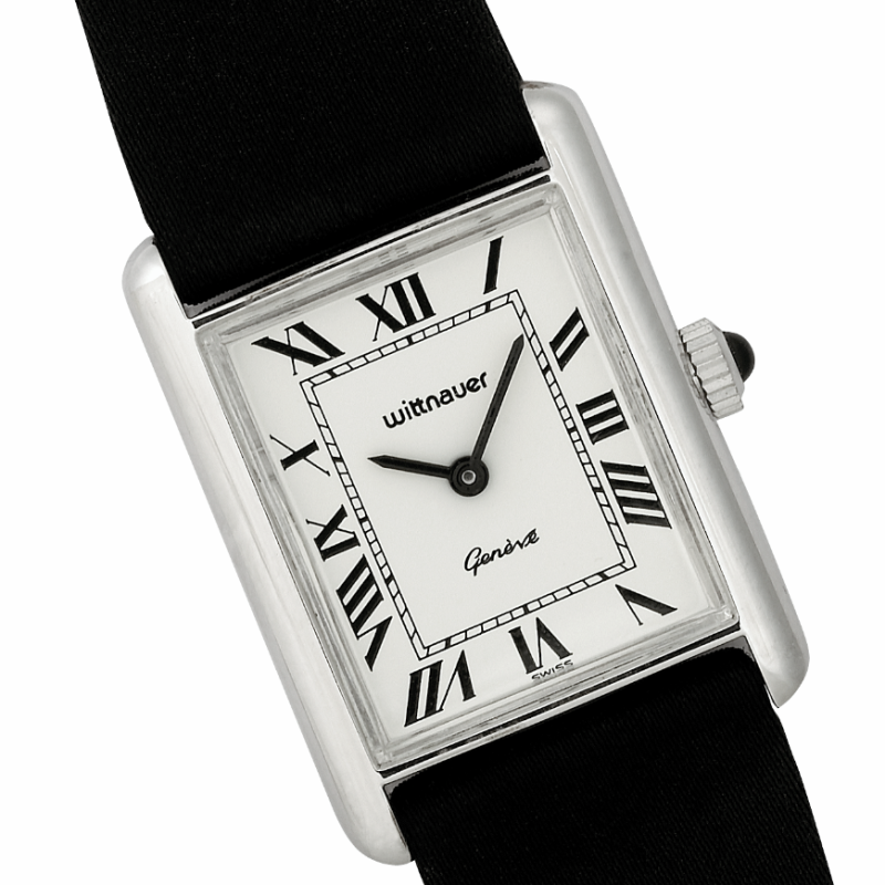 Screenshot 2025-10-07 at 09.56.04 WITTNAUER "Genève" Ladies´Plated Wristwatch with White Dial and Roman Numerals (W3528WSR)