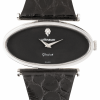 WITTNAUER Plated Mens´Wristwatch with a Diamond on a Black Dial (W141WS1D)