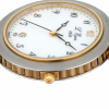 L'EPÉE Gents´ Bicolor Wristwatch with White Dial and Arabic Numerals (L1235T28)