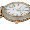 L'EPÉE Gents´ Bicolor Wristwatch with Alarm Function, White Dial and Roman Numerals (L12235TO1)
