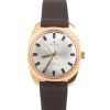 BIFORA Gents´ Gold Plated Wristwatch with Silvered & Sun-brushed 'Racing' Dial