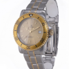 LE MONDE Women´s wristwatch with Gilt Dial & Bezel on Two-Tone Bracelet (4189BIC/77)