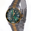 Screenshot 2025-09-29 at 12.17.57 LE MONDE Women´s wristwatch with Green Dial & Bezel on Two-Tone Bracelet (4491BIC/44)