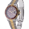 Screenshot 2025-09-29 at 12.20.31 LE MONDE Women´s wristwatch with Burgundy Dial & Bezel on Two-Tone Bracelet (4491BIC/55)
