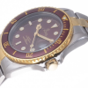 Screenshot 2025-09-29 at 12.20.36 LE MONDE Women´s wristwatch with Burgundy Dial & Bezel on Two-Tone Bracelet (4491BIC/55)