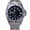 LE MONDE Women´s wristwatch with Black Dial & Bezel on Steel Bracelet (4491ACC/62)