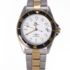 LE MONDE Women´s wristwatch with White Dial, Black Bezel on Two-Tone Bracelet (4491BIC/21)
