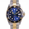 LE MONDE Women´s wristwatch with Blue Dial & Bezel on Two-Tone Bracelet (4491BIC/33)