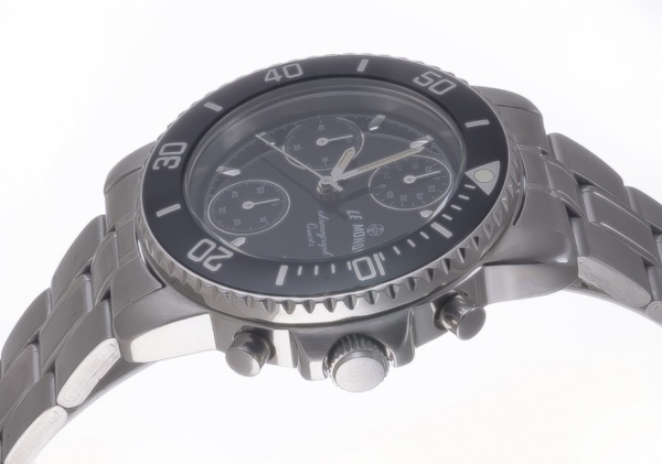 Screenshot 2025-09-29 at 12.35.27 LE MONDE Women´s Chronograph with Black Dial & Bezel on Steel Bracelet (5263ACC/22)
