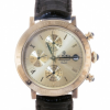 Screenshot 2025-09-29 at 13.00.06 LE MONDE Women´s Chronograph with Gilt Dial, Black Leather Strap & Cabochons on Crown & Pushers (5278/77)
