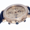 Screenshot 2025-09-29 at 13.00.22 LE MONDE Women´s Chronograph with Gilt Dial, Black Leather Strap & Cabochons on Crown & Pushers (5278/77)