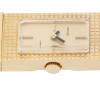 Screenshot 2025-10-01 at 10.11.45 GOLDOR 1970s Ladies´ "Baguette" Wristwatch with "Clous de Paris" Gold-Plated Case & Gilt Sector Dial