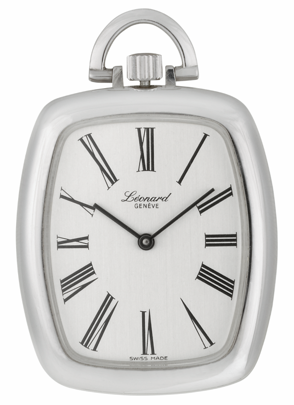 LEONARD Pocket Watch with Slate Dial and Roman Numerals