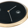 WITTNAUER "Genève" Rare Gold-Plated Pocket Watch with Black Dial & Date Indication