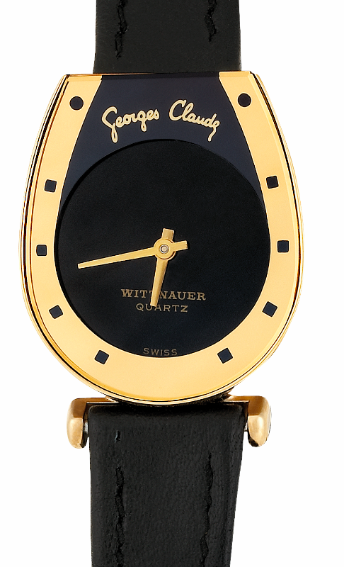 Screenshot 2025-10-01 at 11.53.29 WITTNAUER Gold Plated Ladies´Wristwatch designed by Georges Claude with Black Dial