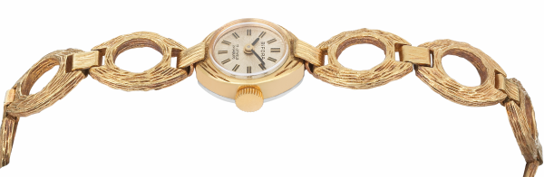 Screenshot 2025-10-01 at 12.19.53 BIFORA Ladies´ Wristlet with Textured Case and Gilt Textured Dial