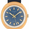 BIFORA "115" Gold Plated Gents´wristwatch with Blue  Dial